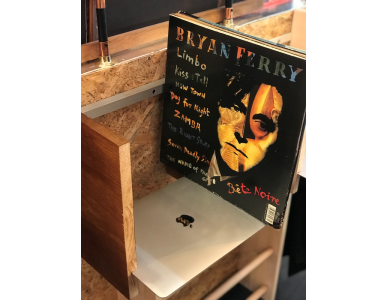 LAM Ecran étagères pour Vinyles, 